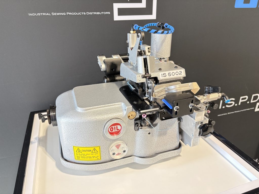 IS 5002 carpet overedging machine for industrial carpet edge finishing