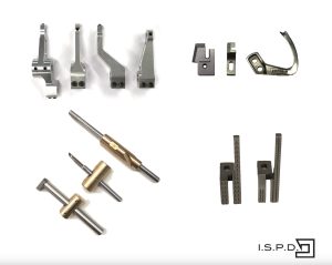 ISPD industrial spare parts for carpet finishing machines made in Belgium